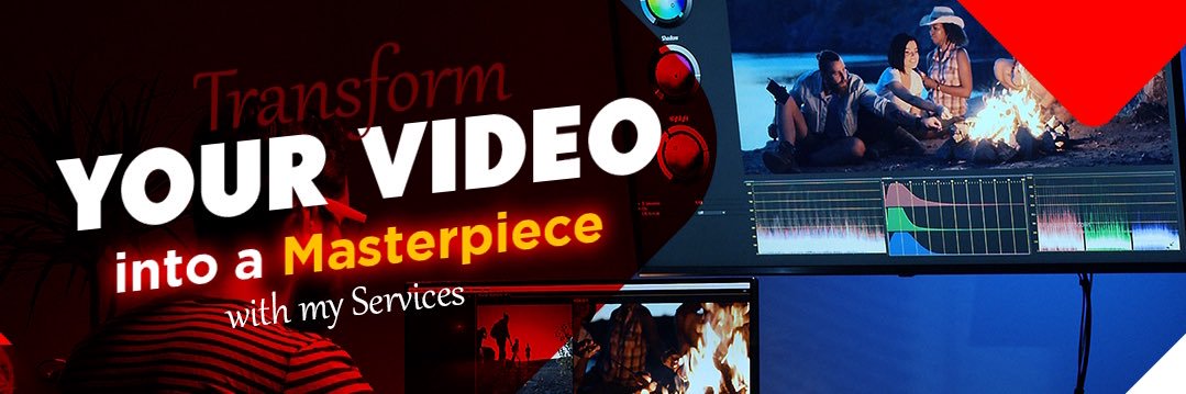 Deep singh | video editor banner