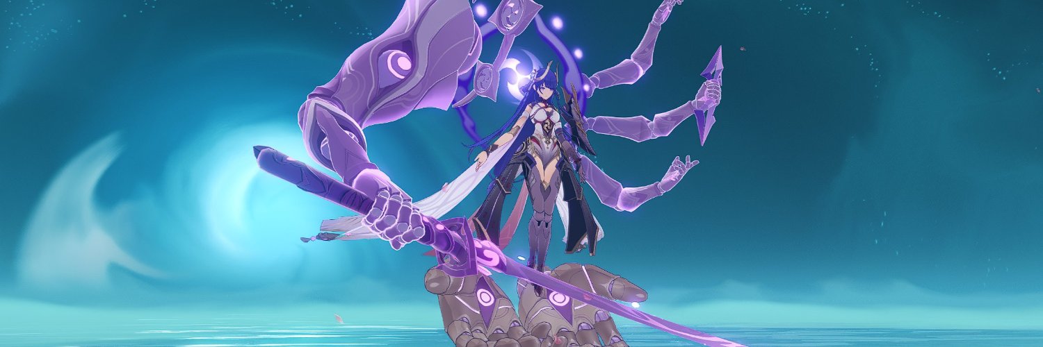 Raiden Shogun 💜 ⚡️ banner