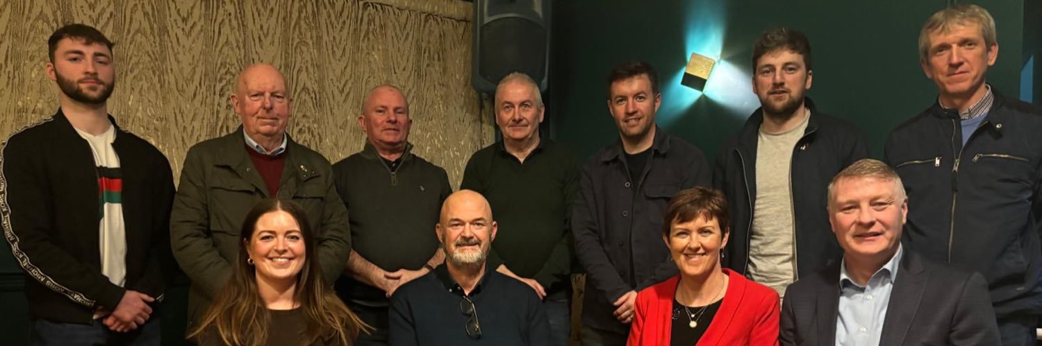 Cavan Sinn Féin's banner