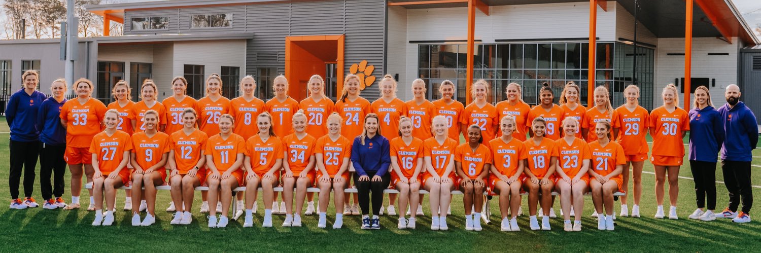 Clemson Women's Lacrosse's banner