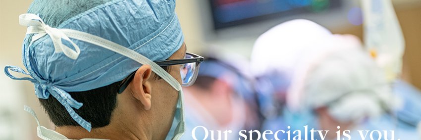 St. Luke's Hospital banner