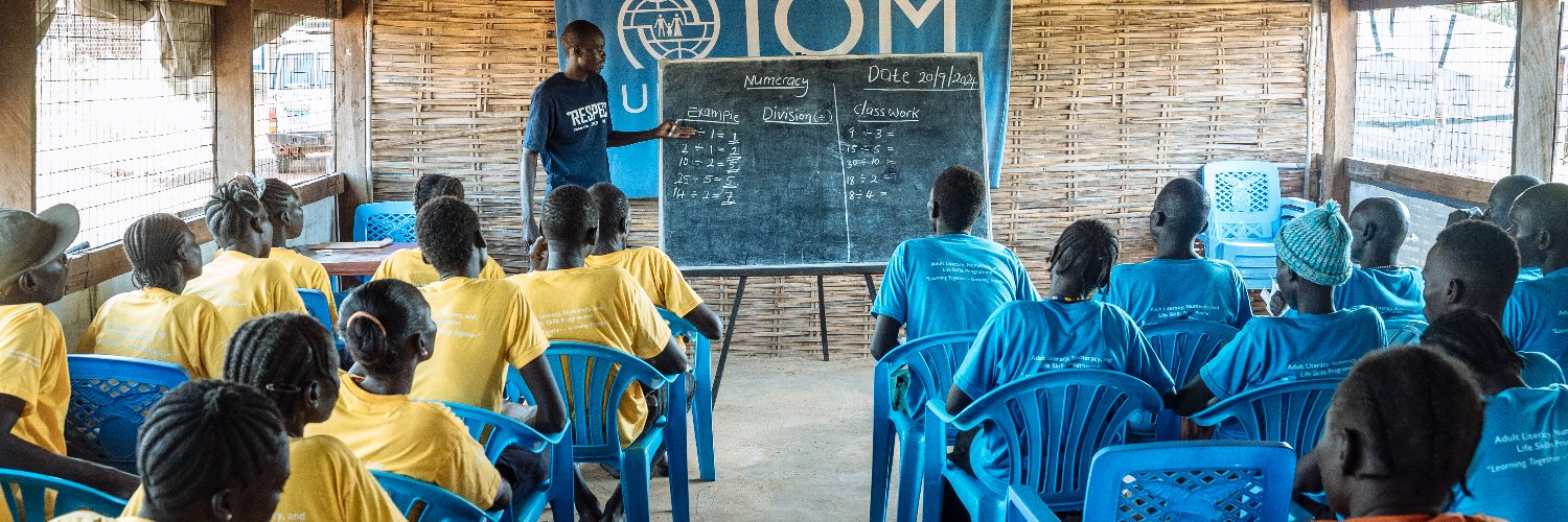 IOM South Sudan's banner