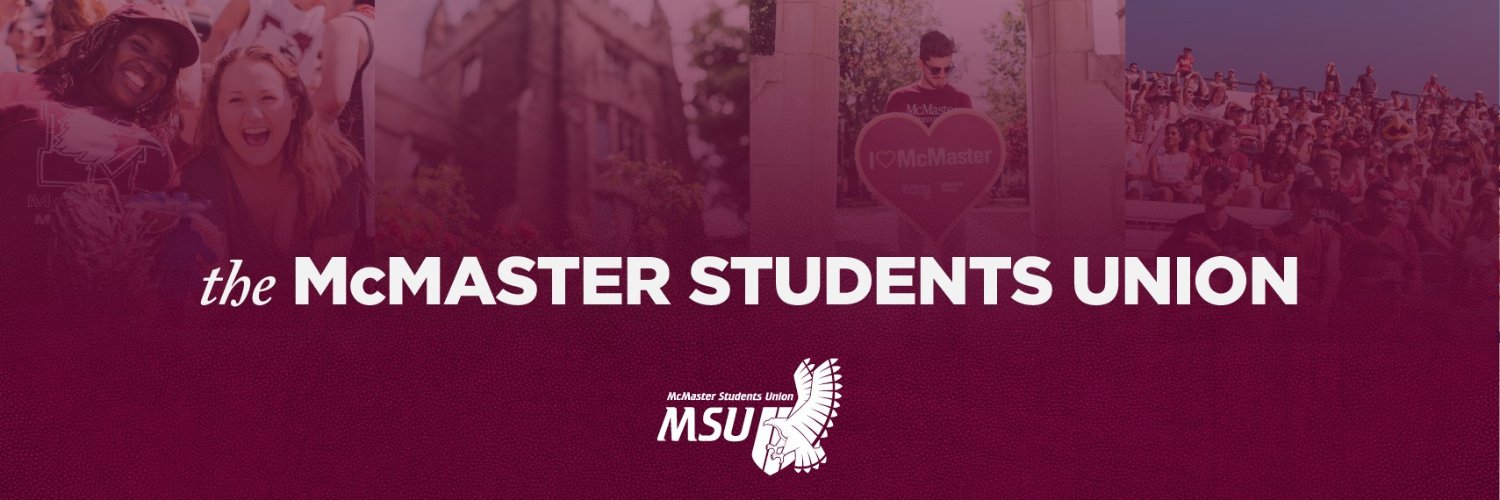 McMaster Students Union (MSU) banner