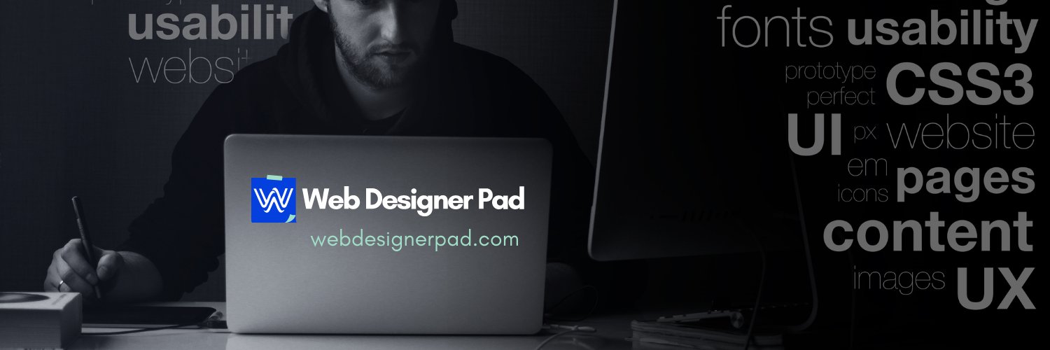 webdesignerpad's profile banner image