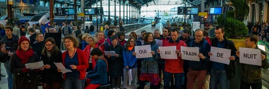 Oui au train de nuit - IDF banner