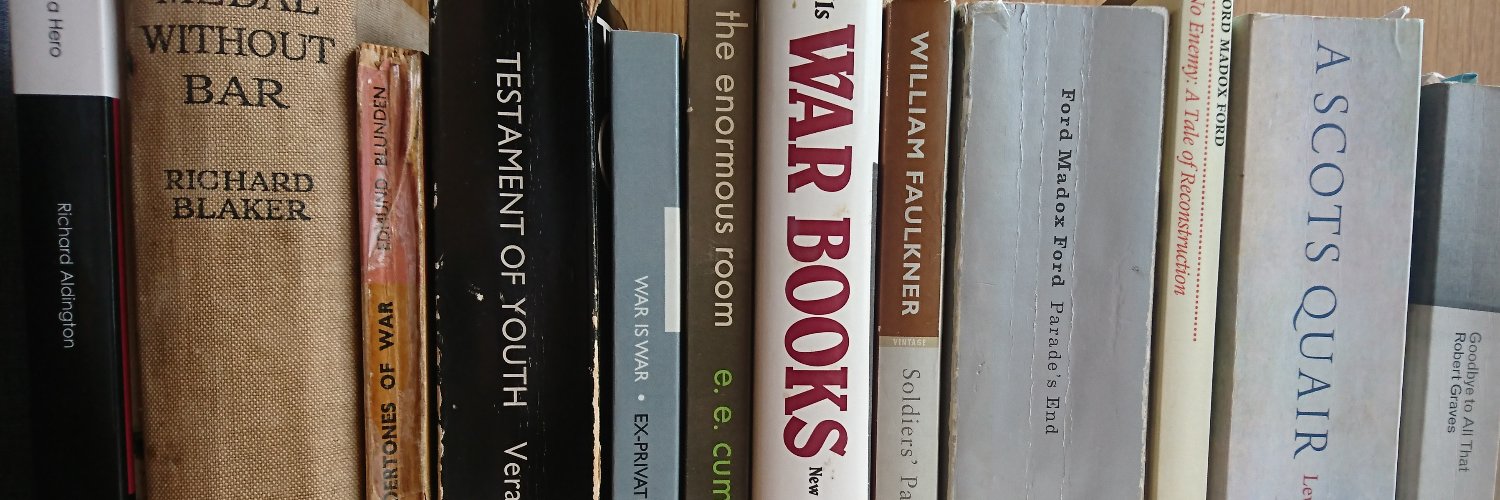 War Books Boom research Profile Banner