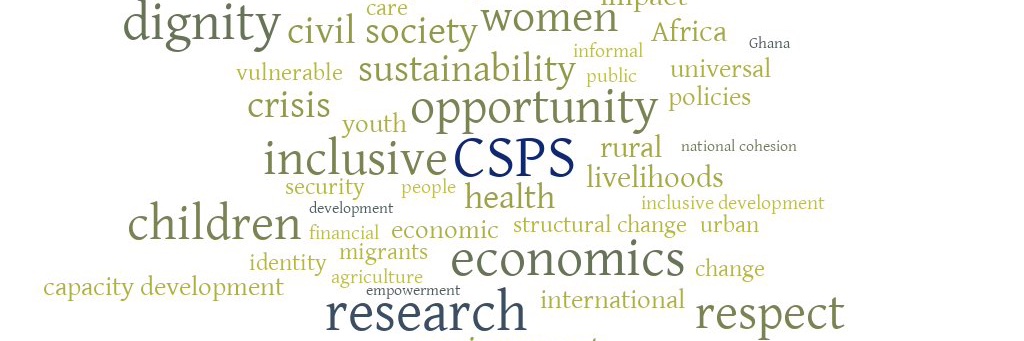 Centre for Social Policy Studies's banner
