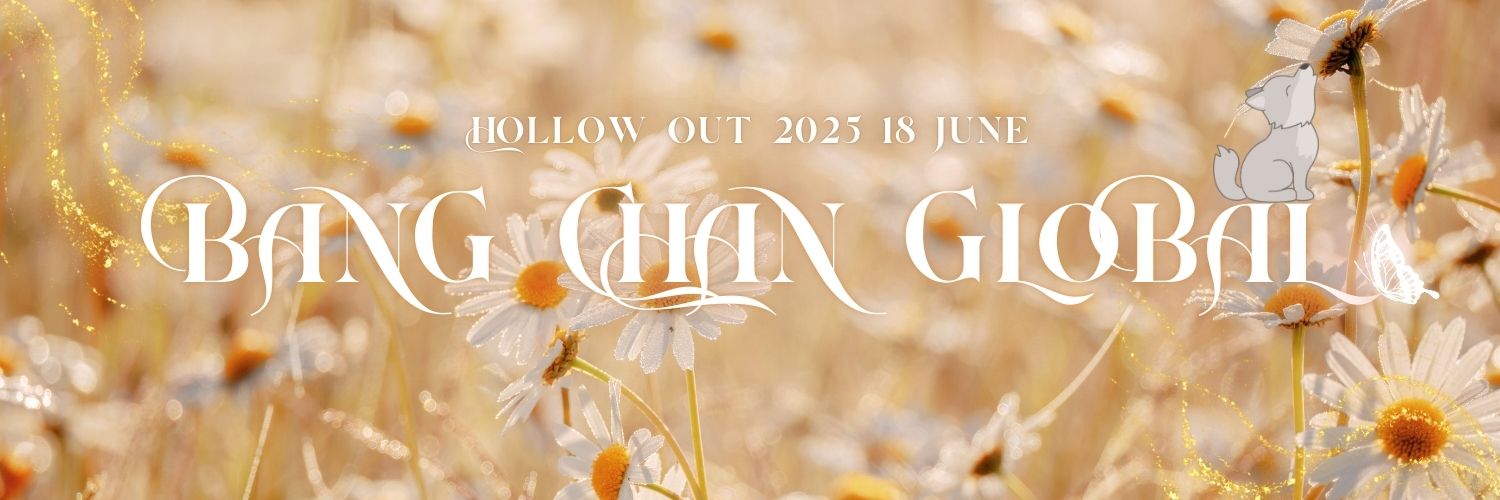 BANG CHAN 방찬 GLOBAL's banner