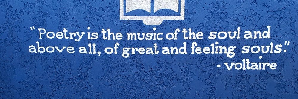 Sims Library of Poetry banner