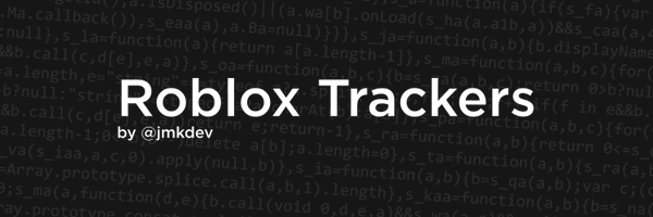 Roblox Trackers Profile Banner