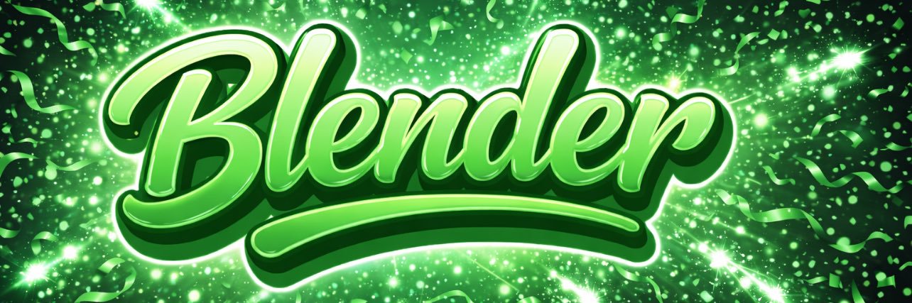 Blender banner