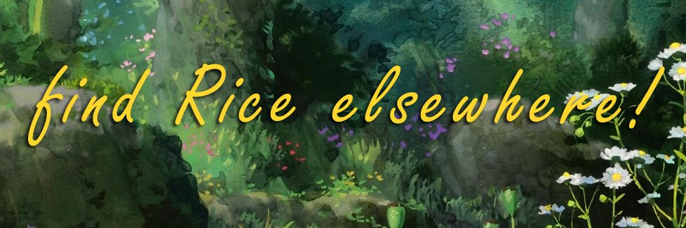 a wild ricebits:'s banner