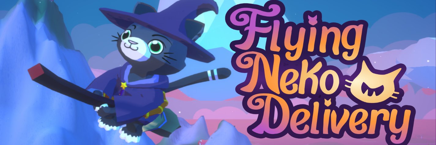 Flying Neko Delivery banner
