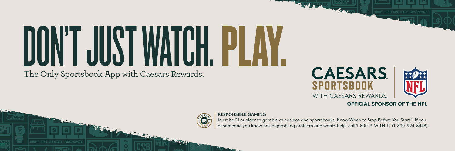 Caesars Sportsbook's banner
