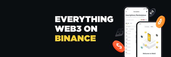 Binance Web3 | NFT | Inscriptions Profile Banner