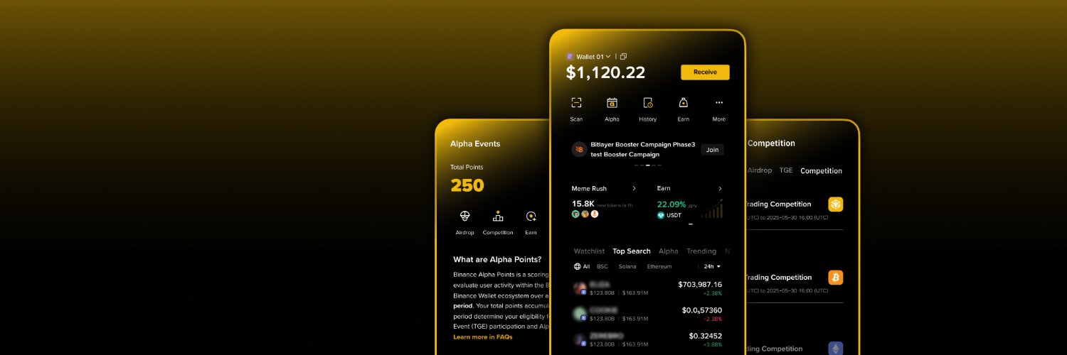 Binance Wallet banner