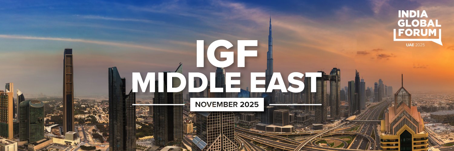 India Global Forum's banner