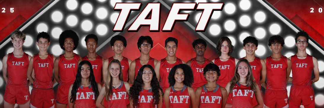 Taft Raider Cross Country banner