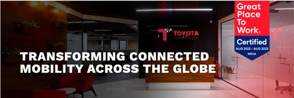 Toyota Connected India Profile Banner