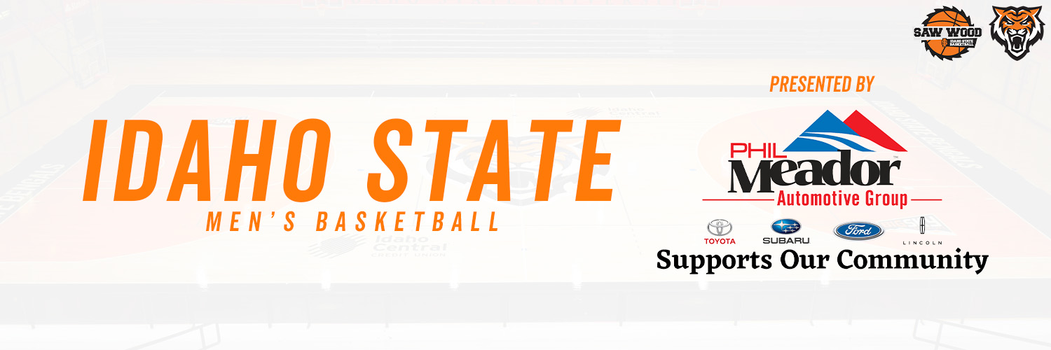 Idaho State Men's Basketball's banner