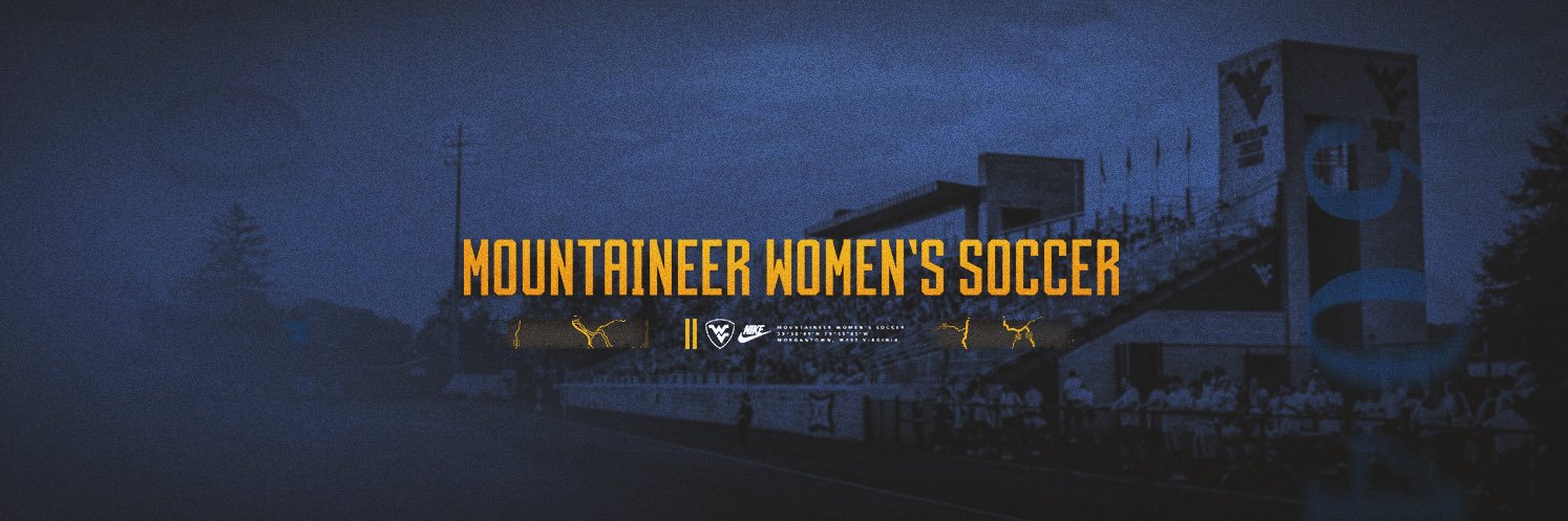 WVU Women's Soccer's banner