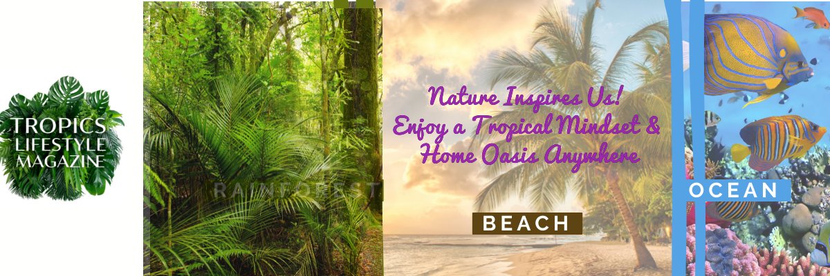 Tropics Lifestyle® Magazine | Homegoods Store banner