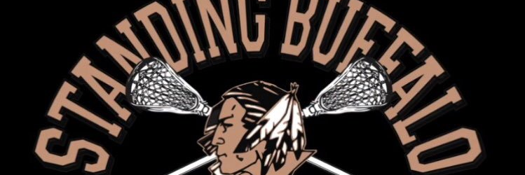 Standing Buffalo Lacrosse banner