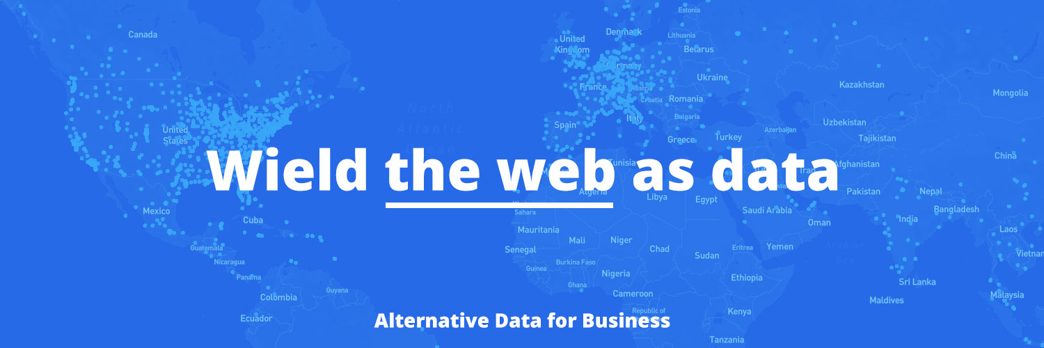 Thinknum Alternative Data banner
