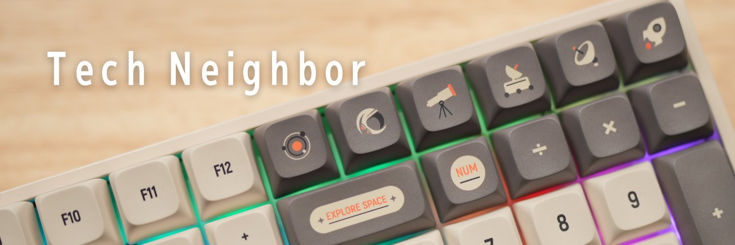 Tech Neighbor/在宅勤務を快適にしたい人 banner