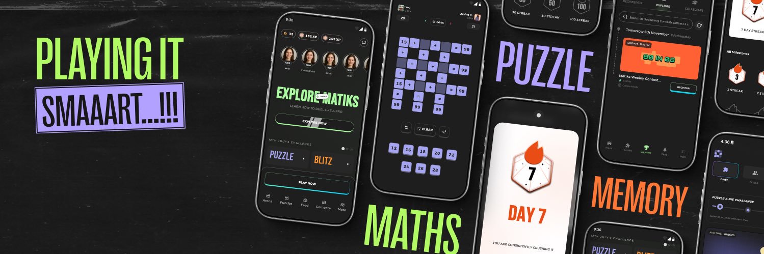 Sudhanshu | Matiks banner