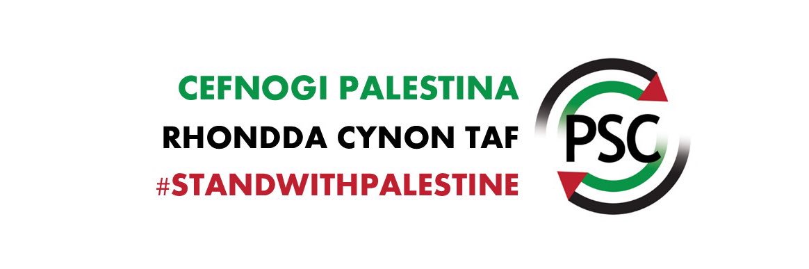PSC_RCT #CeasefireNOW #BDS #FreePalestine banner
