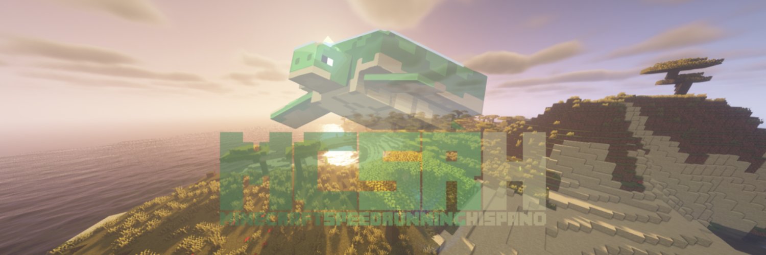 Minecraft Speedrunning Hispano banner