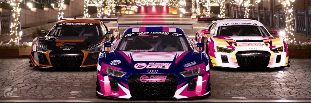 Fusion Racing Girls banner