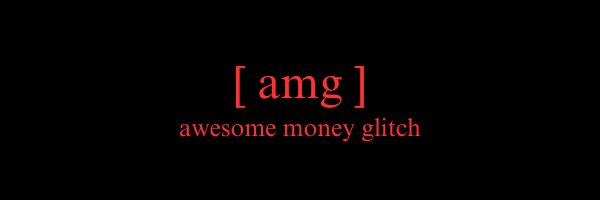 awesome money glitch banner