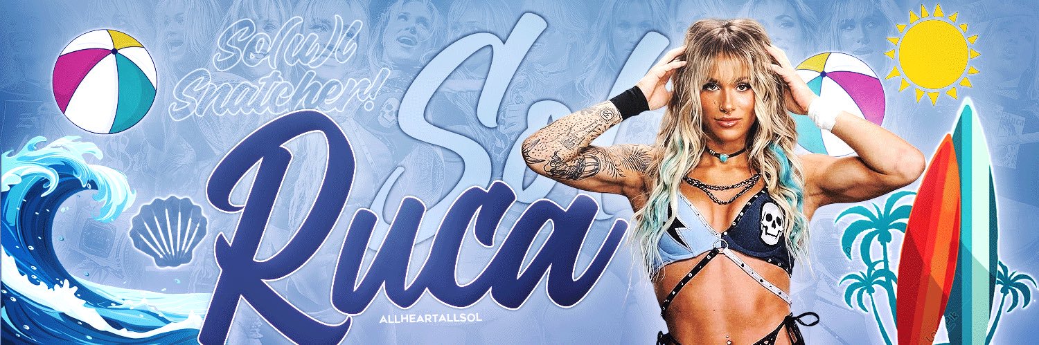 Diving off the deep end. Ϟ NOT @SolRucaWWE. banner