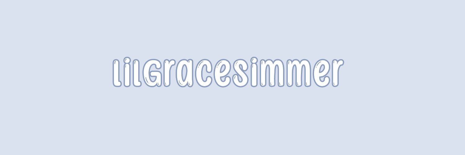 lilgracesimmer's profile banner image