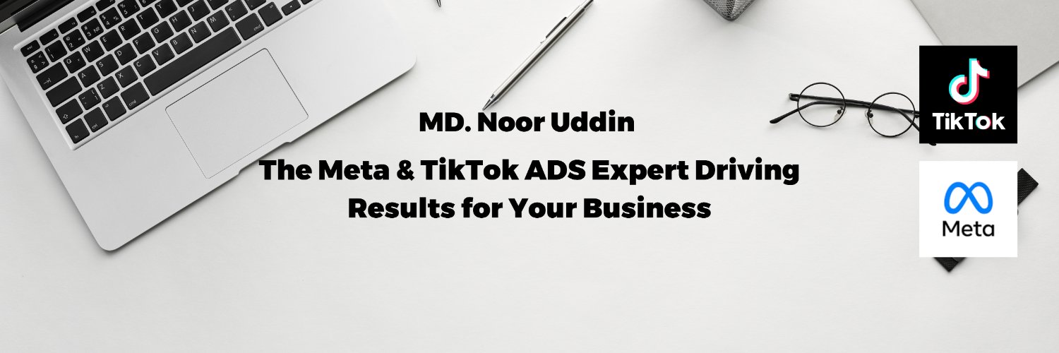Noor Uddin | Paid Advertising Expert banner
