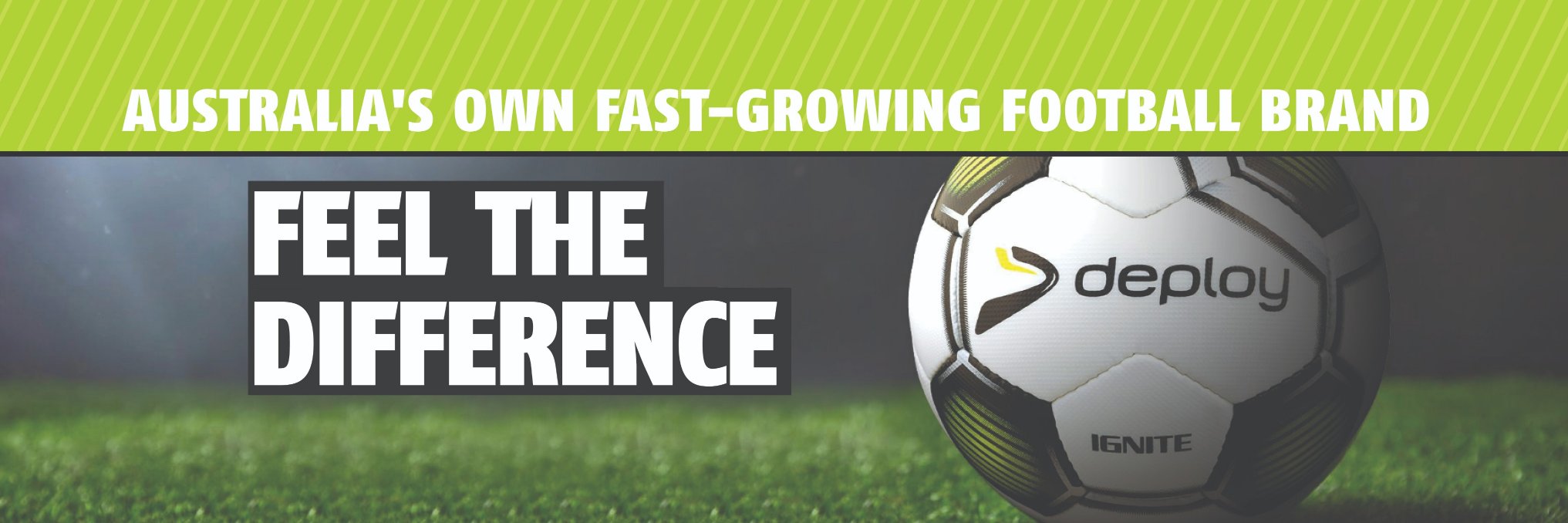 Deploy Football banner