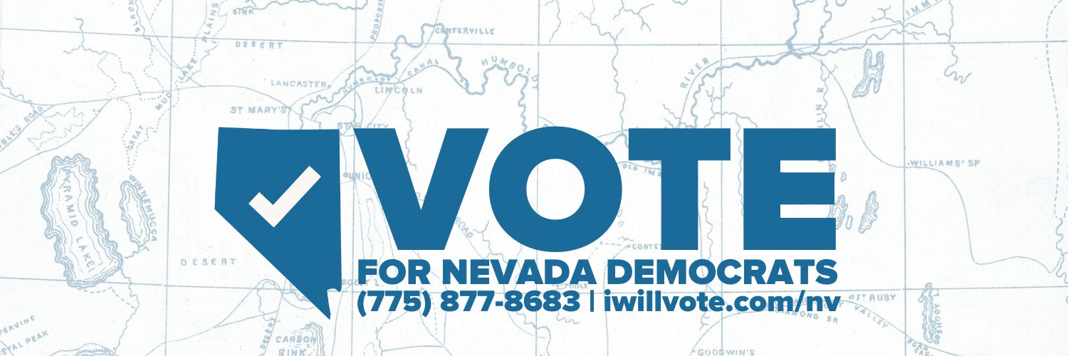 Nevada Democratic Victory 🛸 Profile Banner