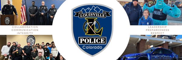 Louisville CO Police Department Profile Banner