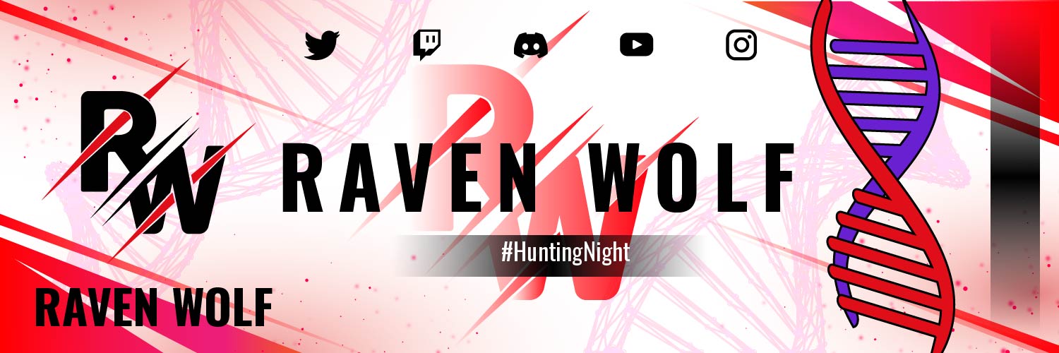 RAVEN WOLF banner