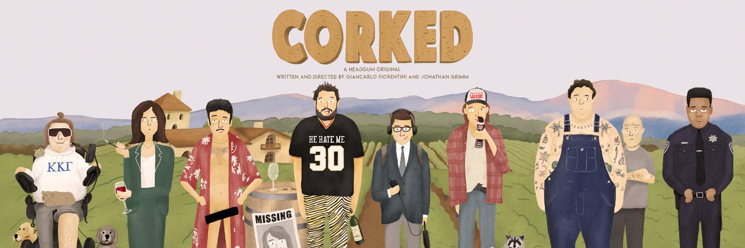 Corked Podcast banner