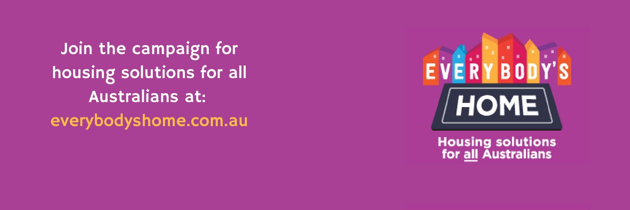 Homelessness Australia banner