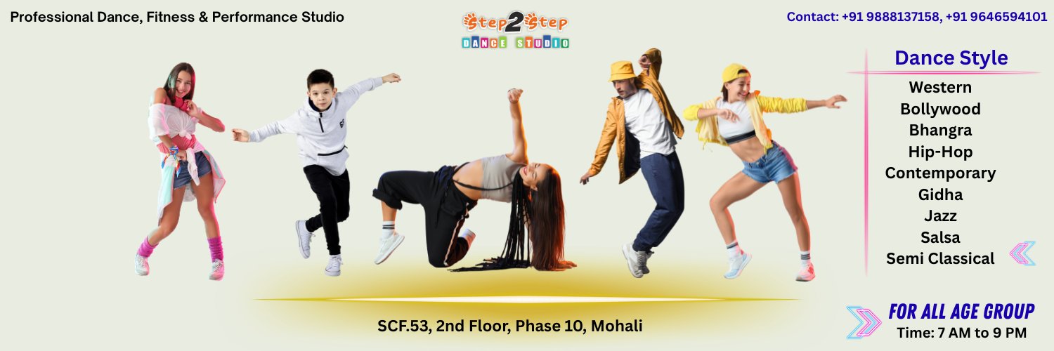 Step2Step Dance Studio banner