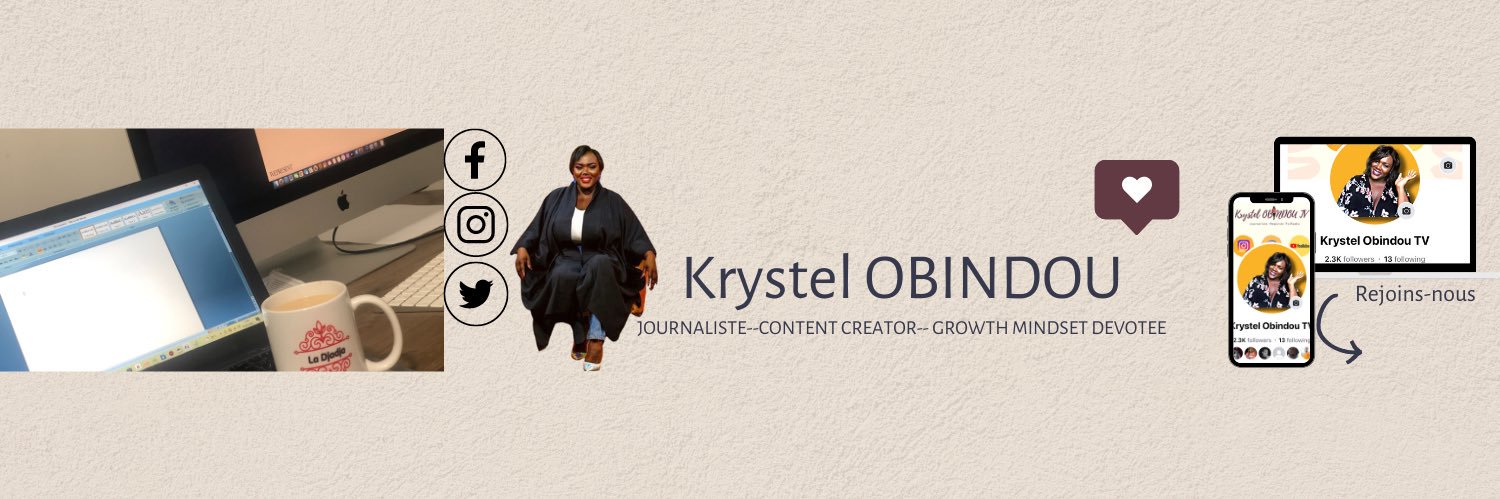 Krystel OBINDOU banner