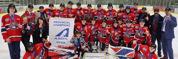 CAC U16AAA Canadians banner