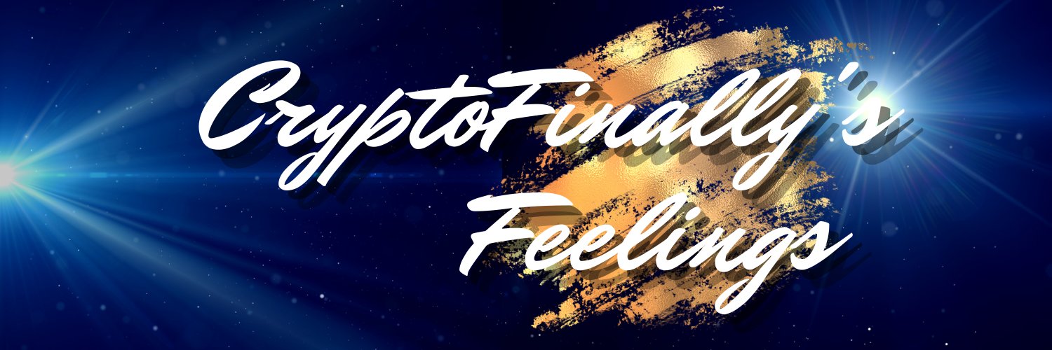 CryptoFinally's Feelings banner
