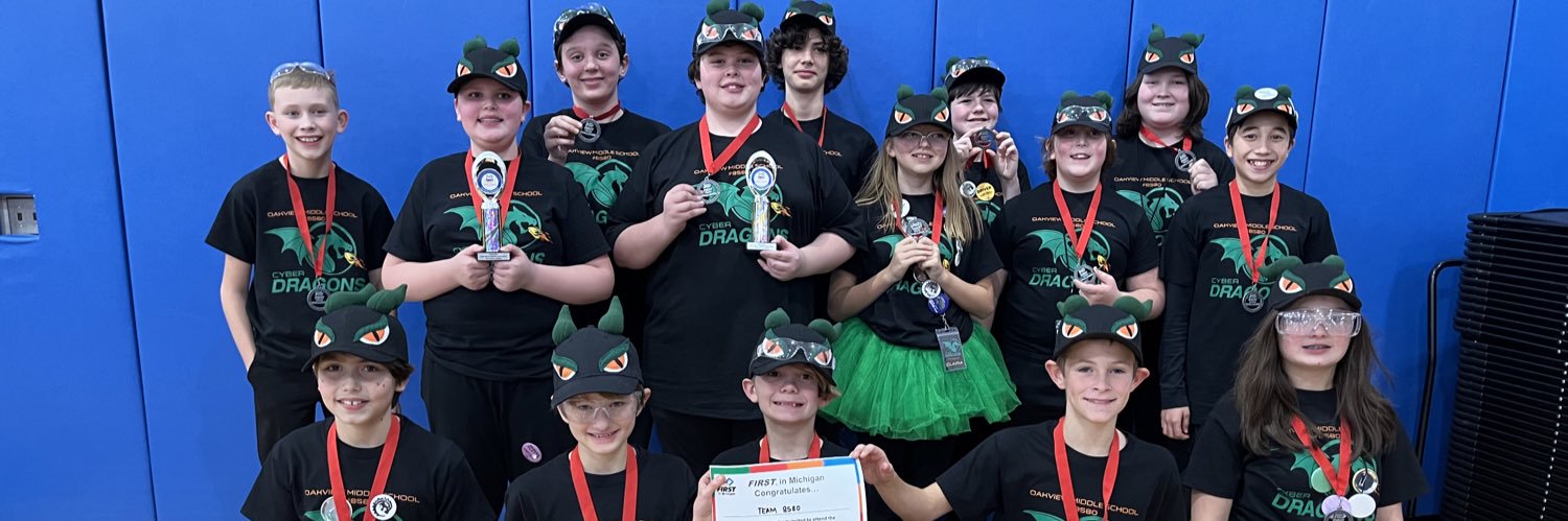 Oakview CyberDragons banner