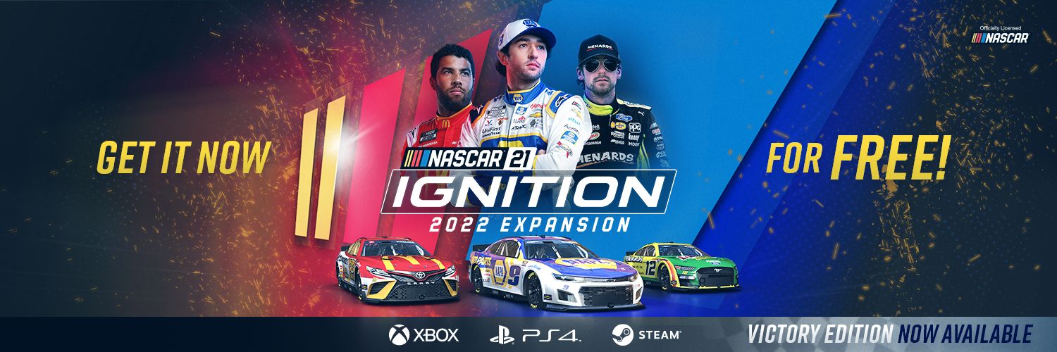 NASCAR 21: Ignition banner