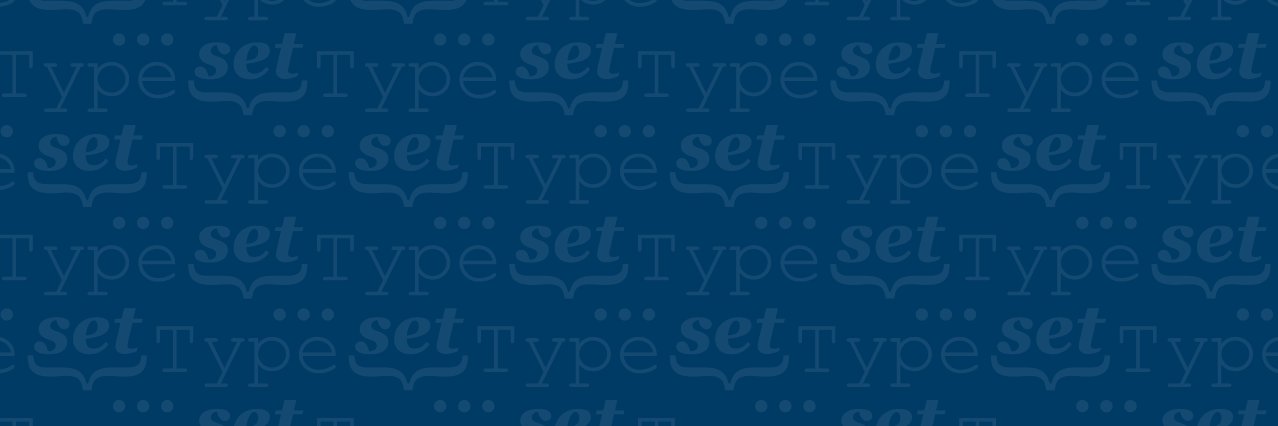 typeset banner